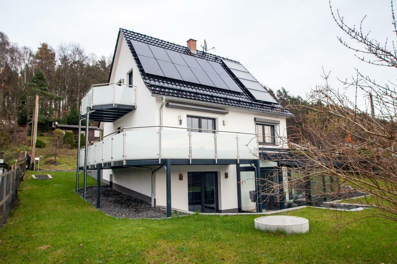 Weinberghaus Prossen Villa บาดชานเดา ภายนอก รูปภาพ